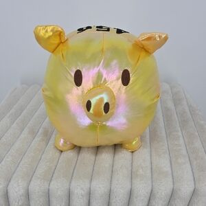 Netflix Shimmering Gold Piggy Bank